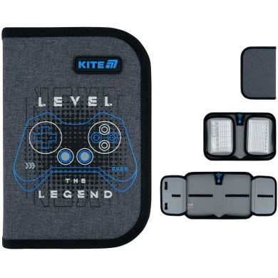 Пенал Kite 1 от., 2 отворот, без наполнения 622 Level UP K26-622-6