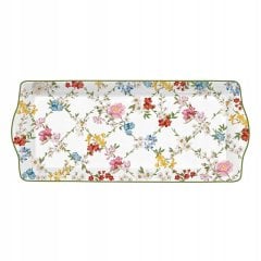 Поднос 35x15 см из фарфора GARDEN DREAMS POZZI MILANO M006R1109GADR