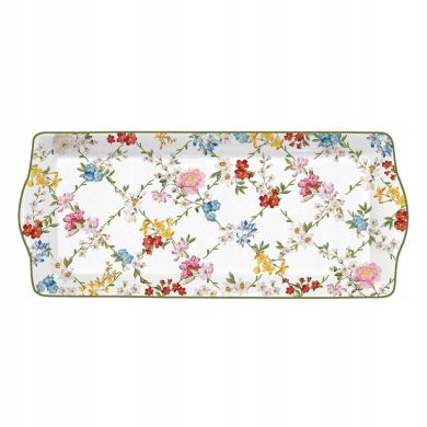 Піднос 35x15 см з порцеляни GARDEN DREAMS POZZI MILANO M006R1109GADR