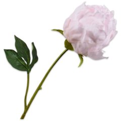 Півонія, стебло, світло-рожева, 58 см Silk-ka 154878
