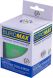 Пластиковая подставка-стаканчик Buromax Rubber Touch для письменных принадлежностей Квадратная Светло-зеленая BM.6352-15
