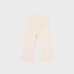 Брюки для девочки джинсовые стрейч 4E, р.68 Mayoral Бежевый 1543