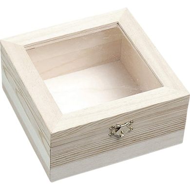 Скринька дерев'яна з замком, 15,8х15,8х7,8 см KNORR Prandell 218735720