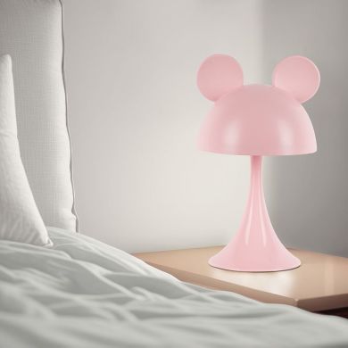 Світильник-нічник LED з акумулятором Simple Mouse, рожевий Kite K25-317-2-2