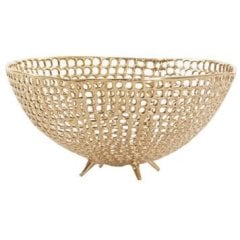 Тарелка &Oslash;30x13 см MURCIA античное золото Light&Living 6346685