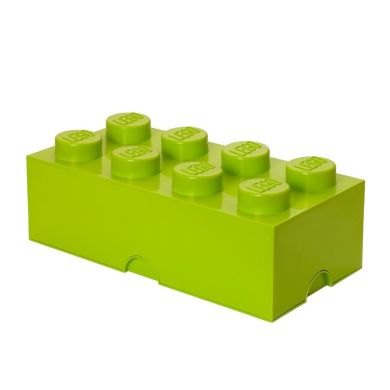 Восьмиточечный зеленый контейнер для хранения Х8 Lego 40041220