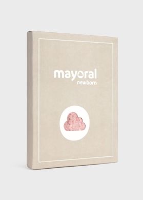 Комплект для новорожденных: леггинсы, кофта, жилет Mayoral 68 Розовый 2709