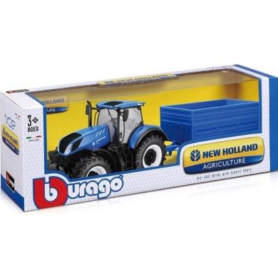 Автомодель Bburago Farm Трактор New Holland 18-44067