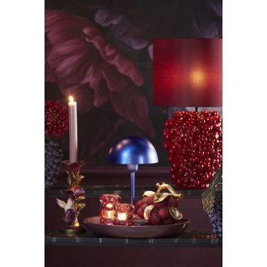 Декоративна прикраса 24x14x16,5 см JAGODY бордово-антична бронза Light&Living 7613279