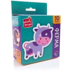 Игра развивающая набор магнитов. Ферма Vladi Toys VT3106-36