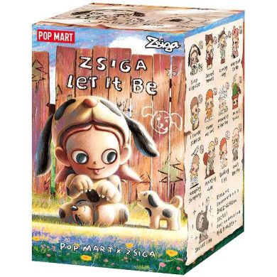 Игрушка сюрприз с коллекционной фигуркой ZSIGA (серия Let It Be), ZLIB-01 POP MART ZLIB-01