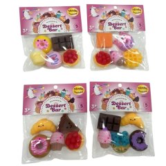 Коллекционные игрушки в наборе Monster Gum mochi squishy Десерт бар T25004