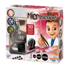 Игрушечный Микроскоп 30 экспериментов х 1200 BUKI FRANCE MS907B