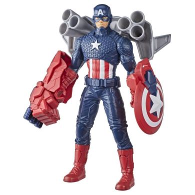 Игровая фигурка героя фильма Мстители Капитан Америка с снаряжением (Marvel) F0775