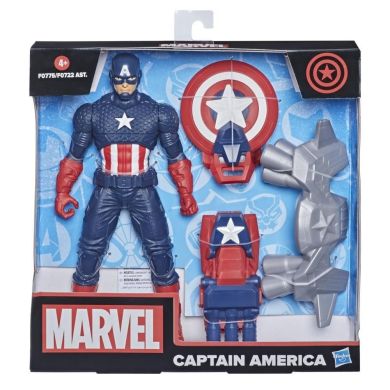 Ігрова фігурка героя фільму Месники Капітан Америка з спорядженням (Marvel) F0775