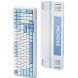 Игровая клавиатура беспроводная MCHOSE K99 Sky Blue Голубой K99-1A