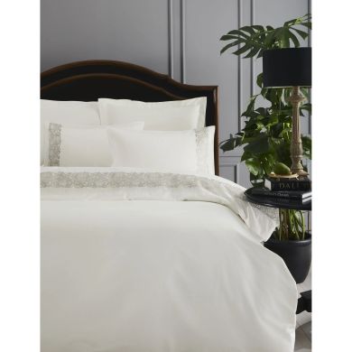 Комплект постельного белья CLEO CREAM-GOLD, евроразмер PEPPERHOME CLEO 0245, евророзмір