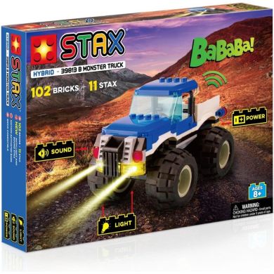 Конструктор електронний STAX Blue Monster Truck синій LS-39813