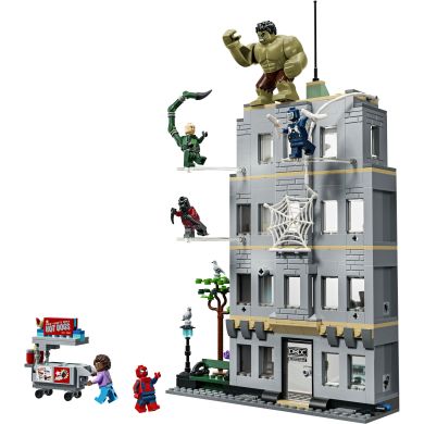 Конструктор Эпическая схватка Человека-Паука против Халка Lego Super Heroes Marvel 76350