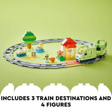 Конструктор Интерактивный приключенческий поезд LEGO DUPLO Town 10427