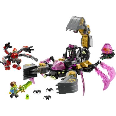 Конструктор LEGO DREAMZzz Кошмарный землекоп-скорпион 71513