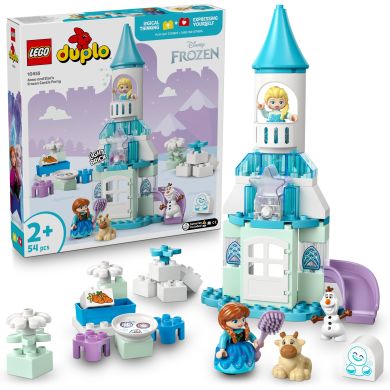 Конструктор Вечеринка в ледяном дворце Эльзы и Анны LEGO DUPLO Disney TM 10455