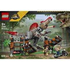 Конструктор Побег спинозавра Lego Jurassic World 820 дет. 77982
