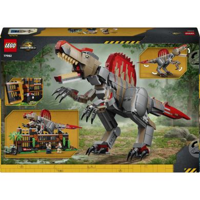 Конструктор Побег спинозавра Lego Jurassic World 820 дет. 77982
