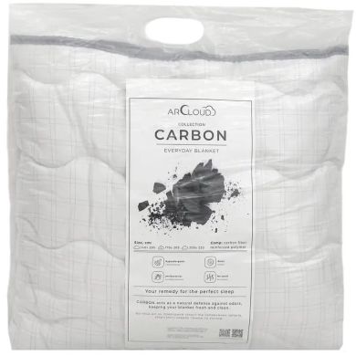 Одеяло CARBON демисезонное полуторное 200x220 см стеганое Arcloud 4820268972200
