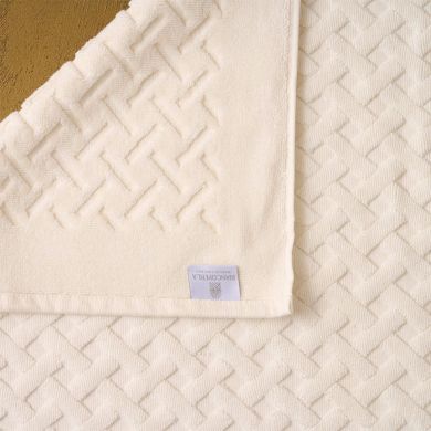 Коврик для ванной 60*90см, гум.основа, цв. AVORIO Biancoperla