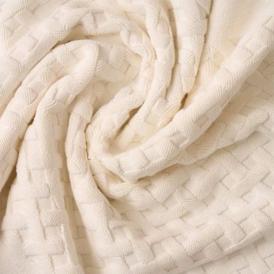 Коврик для ванной 60*90см, гум.основа, цв. AVORIO Biancoperla