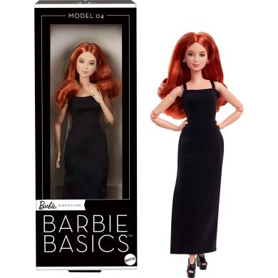 Кукла Barbie Basics №4 &ndash; рыжеволосая и хрупкая JBH74