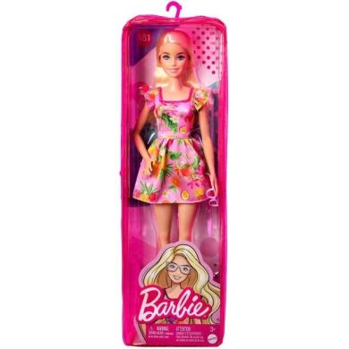 Лялька Barbie Барбі Модниця в сукні з фруктовим принтом HBV15