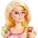 Кукла Barbie Барби Модница в платье с фруктовым принтом HBV15