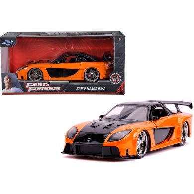 Машина металлическая Jada Форсаж Mazda RX-7, оранжевая, масш. 1:24 JADA 9330732314R00