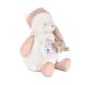 Мягкая игрушка-музыкальный ночник Мишка розовый, 18 см DouDou DC4582