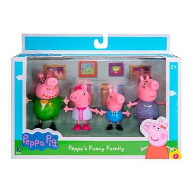 Набор фигурок Peppa Figurines Большая семья Пеппы праздник PEP0770