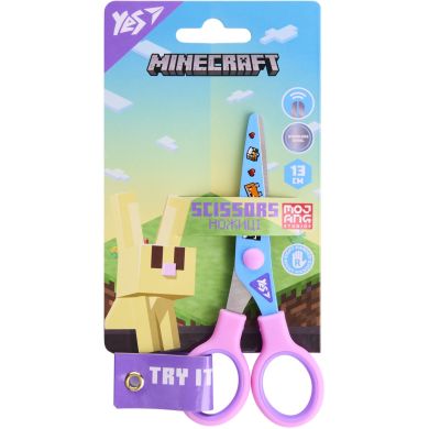 Ножницы Yes Minecraft Spring 13 см, с принтом на лезвии 480471
