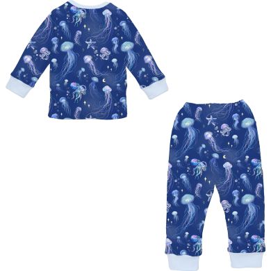 Пижама для мальчика 3-4 длинный рукав My Little Pie Jellyfish/PJ001