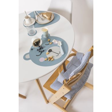 Плейсмат для сервірування TOGO Kids, коло, 38см, блакитний ZICZAC ZZ0546BLUE, 38 x 38