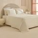 Постільна білизна Karaca Home Belinda, білий (простирадло 240x260, підковдра 200x220, 4 наволочки 50x70, ранер 80x240) 1000020658002