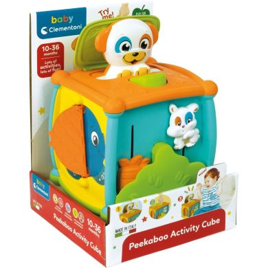 Развивающая игрушка Clementoni Peekaboo Activity Cube Clementoni 17672