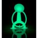 Силіконовий чоловічок Moluk Угі світиться 13 см43110, Салатовий