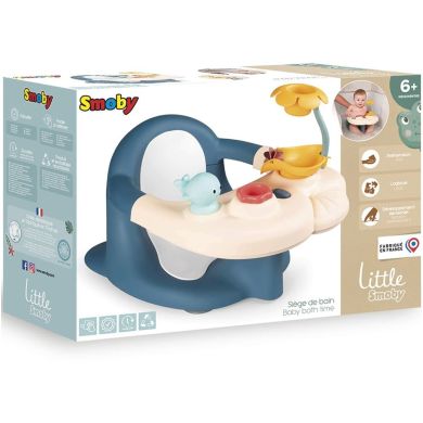 Стульчик для купания Smoby Little 2 в 1 с игровой панелью, 6 мес.+ 140404