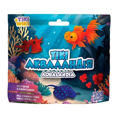 Стретч-игрушка в виде животного TIKI WIKI ТИКИЕ АКВАЛАНДИЯ (в диспл.) SQ001