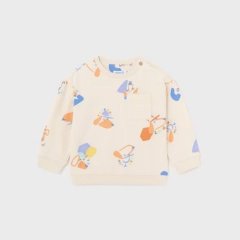 Свитшот для мальчика длинный рукав 3G, р.68 Желтый Mayoral 1441