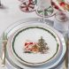 Тарілка xmas ялинка, кругла обідня, д.25см EDG 7800267A774