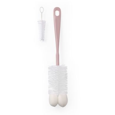 Ершики для бутылок и сосок с губкой (Розовый) Babyono 720/05