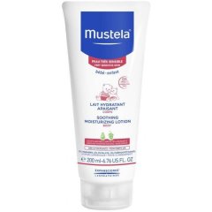 Зволожуючий лосьйон для тіла для чутливої шкіри MUSTELA (Мустела), Soothing moisturising lotion, 200 мл 8703240 3504105029951