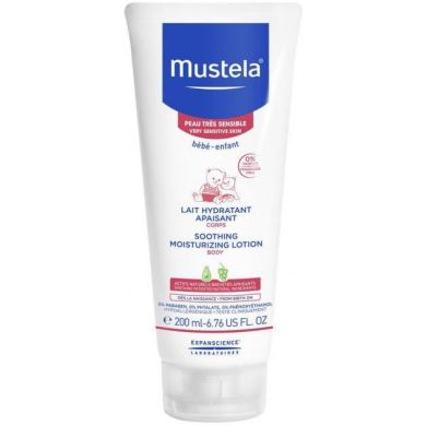 Увлажняющий лосьон для тела для чувствительной кожи MUSTELA (Мустела), Soothing moisturising lotion, 200 мл 8703240 3504105029951